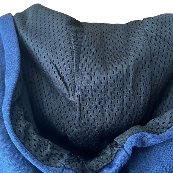 NEW RBX Navy Blue Tech Fleece Zip Up 100% Polyester Size Medium - Picture 10 of 14